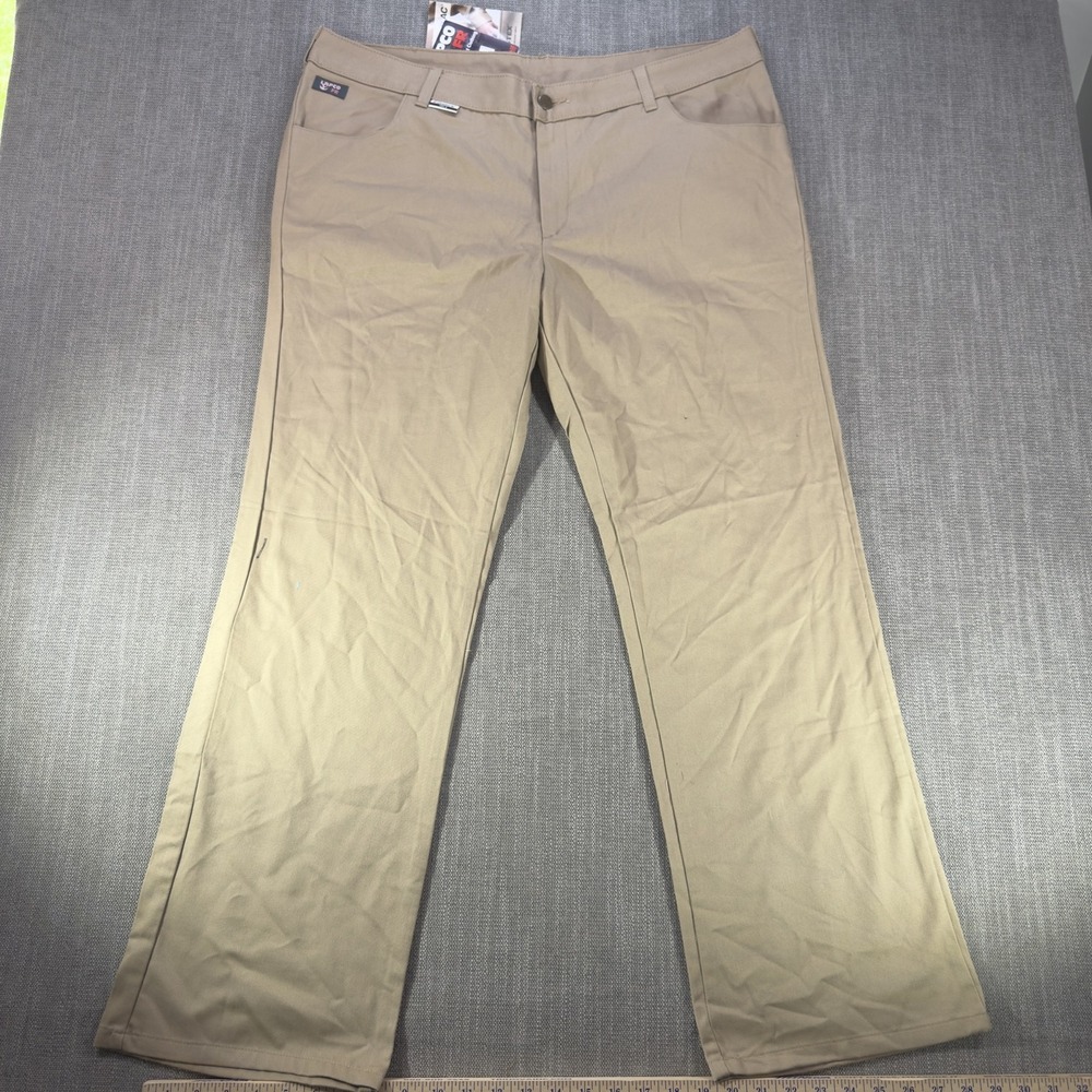 Lapco FR Pants Womens 18 Beige Khaki Twill Flame Resistant Workwear Bootcut